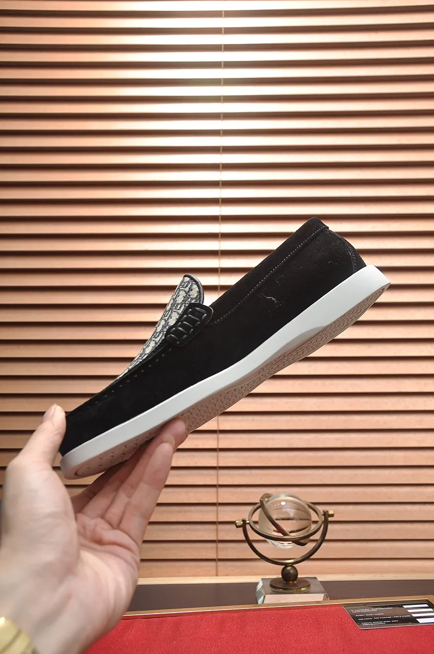 Men's shoes 💰520💶 [Dior] high-end goods Niuli original order quality Dior —🆘. Dior original order purchasing, high-end leather shoes, fabric: imported cowhide from Italy ➕ water-dyed cowhide/cowhide lining ➕ special original outsole, fine workmanship, real-life shooting 🎬 size: 38-45 (customized at 45)